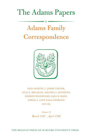 Adams Family Correspondence Hardcover by Adams Family