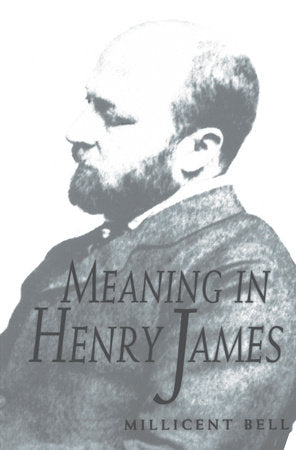 Meaning in Henry James Paperback by Millicent Bell