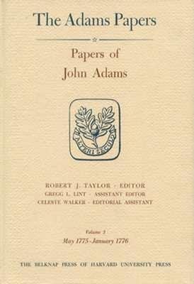 Papers of John Adams Hardcover by John Adams
