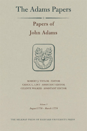 Papers of John Adams Hardcover by John Adams