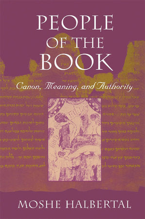 People of the Book Paperback by Moshe Halbertal