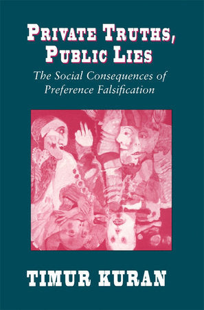 Private Truths, Public Lies Paperback by Timur Kuran