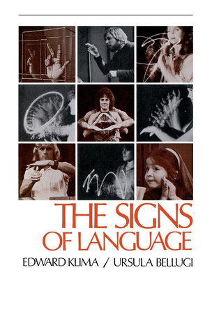 Signs of Language Paperback by Edward Klima