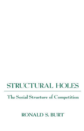 Structural Holes Paperback by Ronald Burt