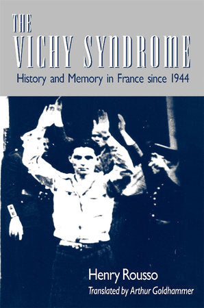 Vichy Syndrome Paperback by Henry Rousso