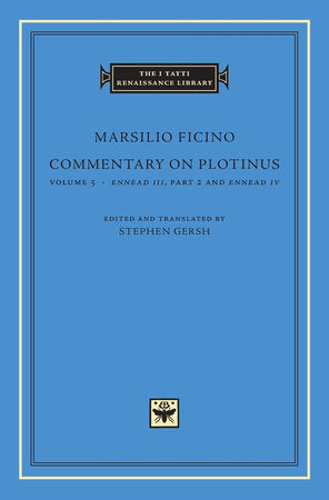 Commentary on Plotinus Hardcover by Marsilio Ficino