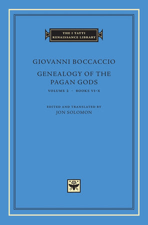 Genealogy of the Pagan Gods Hardcover by Giovanni Boccaccio