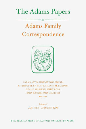 Adams Family Correspondence Hardcover by Adams Family