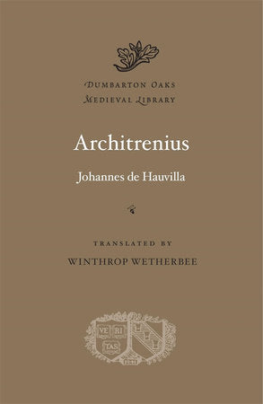 Architrenius Hardcover by Johannes de Hauvilla