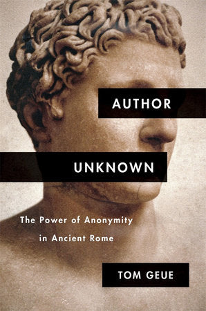 Author Unknown Hardcover by Tom Geue