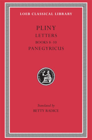 Letters, Volume II Hardcover by Pliny the Younger