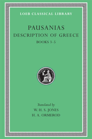Description of Greece, Volume II Hardcover by Pausanias