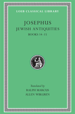 Jewish Antiquities, Volume VI Hardcover by Josephus