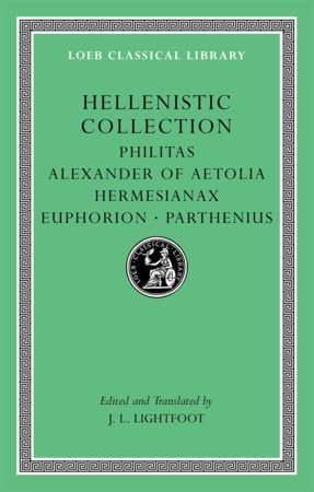 Hellenistic Collection Hardcover by J. L. Lightfoot