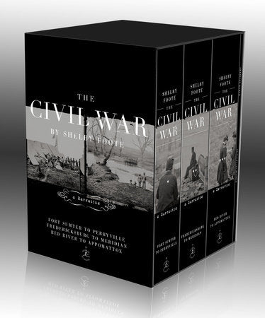 The Civil War Trilogy Box Set Boxed Set by Shelby Foote