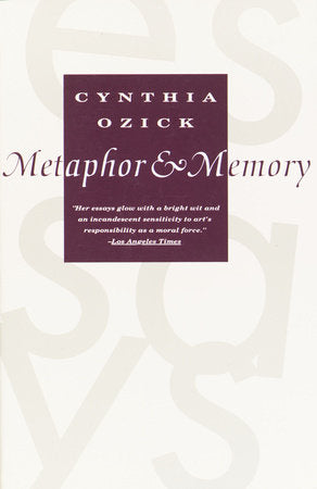 Metaphor & Memory Paperback by Cynthia Ozick
