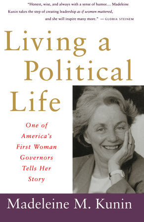 Living a Political Life Paperback by Madeleine May Kunin