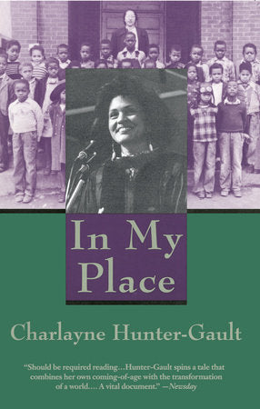 In My Place Paperback by Charlayne Hunter-Gault