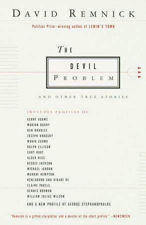 The Devil Problem Paperback by David Remnick