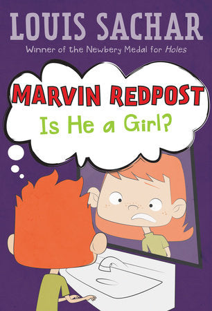 Marvin Redpost #3: Is He a Girl? Paperback by Louis Sachar