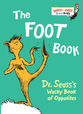 The Foot Book Board Book by Dr. Seuss