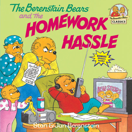 The Berenstain Bears and the Homework Hassle Paperback by Stan and Jan Berenstain; illustrated by the authors