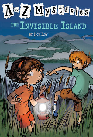 A to Z Mysteries: The Invisible Island Paperback by Ron Roy; illustrated by John Steven Gurney