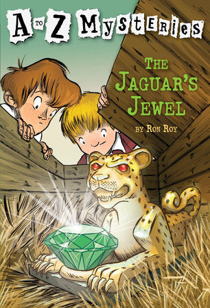 A to Z Mysteries: The Jaguar's Jewel Paperback by Ron Roy; illustrated by John Steven Gurney