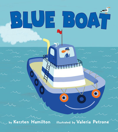 Blue Boat Ebook by Kersten Hamilton; Illustrated by Valeria Petrone