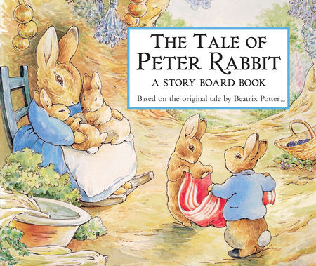 The Tale of Peter Rabbit Board Book by Beatrix Potter