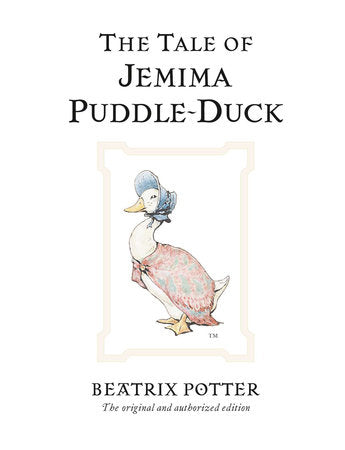 The Tale of Jemima Puddle-Duck Hardcover by Beatrix Potter
