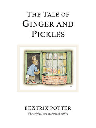 The Tale of Ginger and Pickles Hardcover by Beatrix Potter
