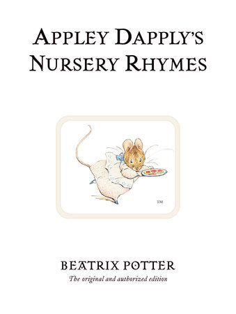 Appley Dapply's Nursery Rhymes Hardcover by Beatrix Potter