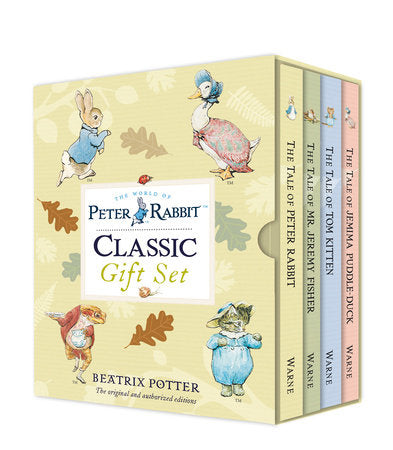 Peter Rabbit Naturally Better Classic Gift Set Boxed Set by Beatrix Potter
