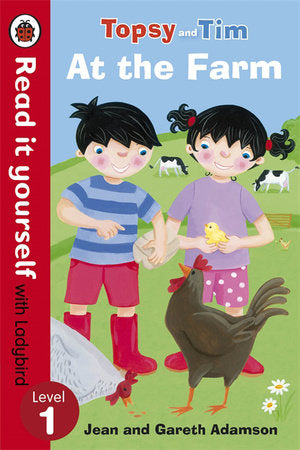 Read It Yourself with Ladybird Topsy and Tim At the Farm Lev 1 Paperback by Ladybird