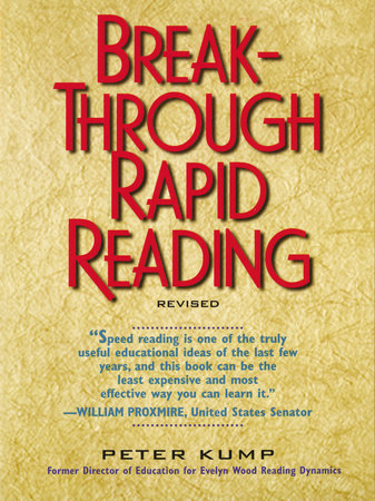 Breakthrough Rapid Reading Paperback by Peter Kump