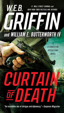 Curtain of Death Paperback by W.E.B. Griffin and William E. Butterworth IV