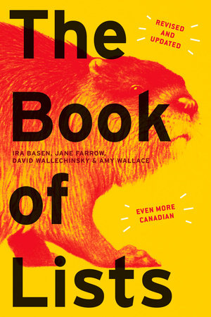 The Book of Lists Paperback by Ira Basen and Jane Farrow