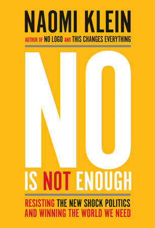 No Is Not Enough Paperback by Naomi Klein