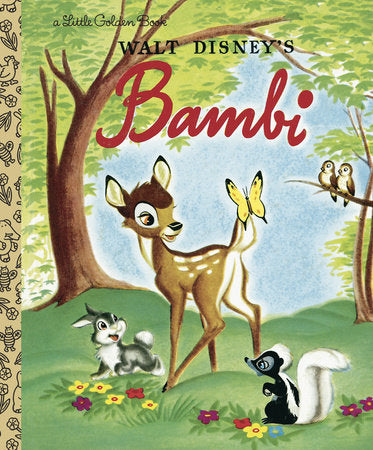 Bambi (Disney Classic) Hardcover by Golden Books; illustrated by Walt Disney Studio
