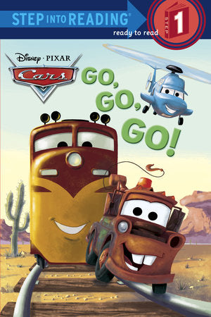 Go, Go, Go! (Disney/Pixar Cars) Paperback by Melissa Lagonegro; illustrated by Ron Cohee