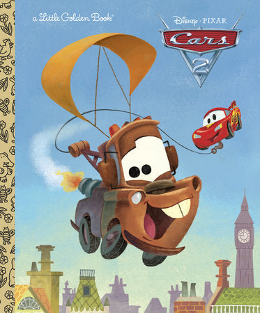 Cars 2 Little Golden Book (Disney/Pixar Cars 2) Hardcover by Chase Wheeler; illustrated by Studio IBOIX