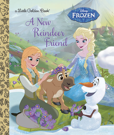A New Reindeer Friend (Disney Frozen) Hardcover by Jessica Julius; illustrated by RH Disney