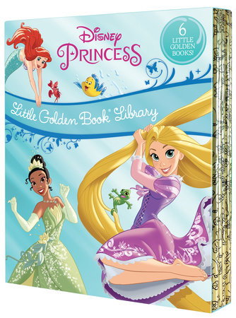 Disney Princess Little Golden Book Library -- 6 Little Golden Books Boxed Set by Various; illustrated by Various