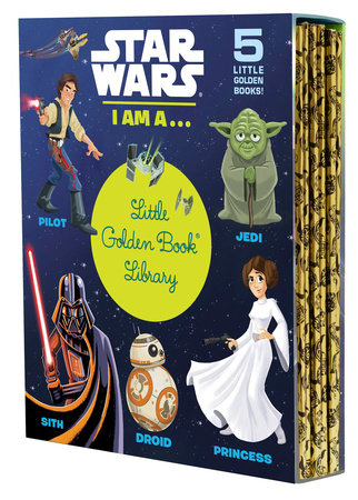 Star Wars: I Am a...Little Golden Book Library -- 5 Little Golden Books Boxed Set by Various; illustrated by Golden Books