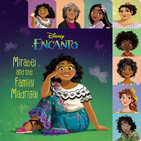 Mirabel and the Family Madrigal (Disney Encanto) Board Book by RH Disney; illustrated by RH Disney