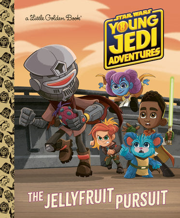 The Jellyfruit Pursuit (Star Wars: Young Jedi Adventures) Hardcover by Golden Books; illustrated by Golden Books