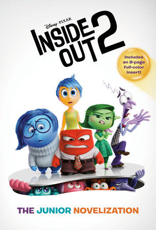 Disney/Pixar Inside Out 2: The Junior Novelization Paperback by Tenny Nellson