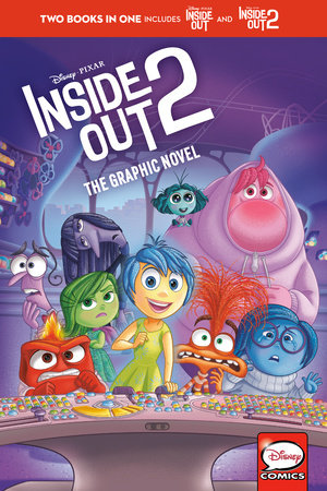 Disney/Pixar Inside Out 2: The Graphic Novel (Includes Inside Out!) Paperback by RH Disney