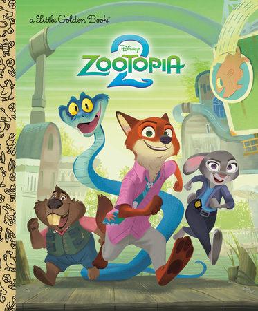 Disney Zootopia 2 Little Golden Book Hardcover by Golden Books; illustrated by the Disney Storybook Art Team